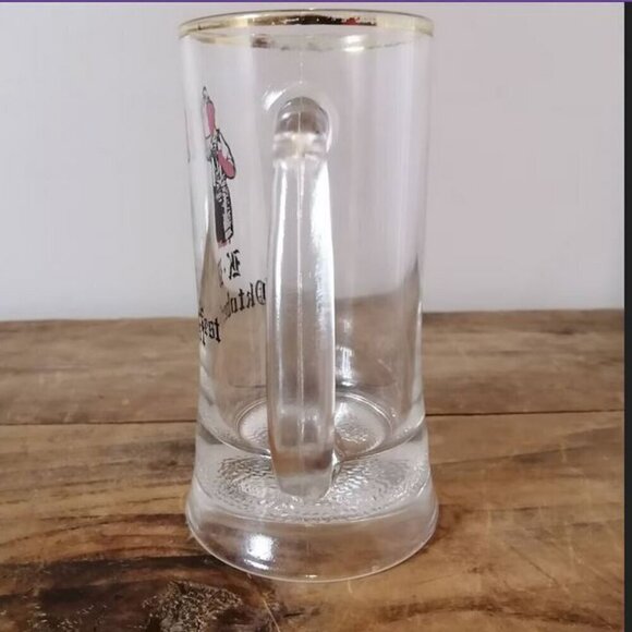 🎁Vintage Oktoberfest Heavy Glass Beer Mug STEIN Kitchener Waterloo Oktoberfest - Picture 3 of 13